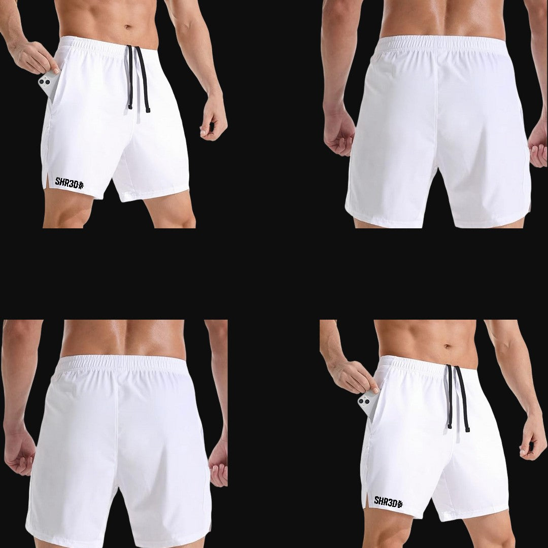 SHR3D SHORTS WHITE